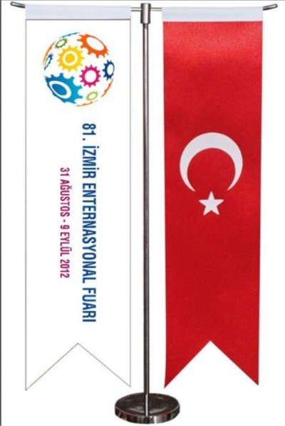 L TİPİ MASA BAYRAĞI L TİPİ MASA BAYRAĞI